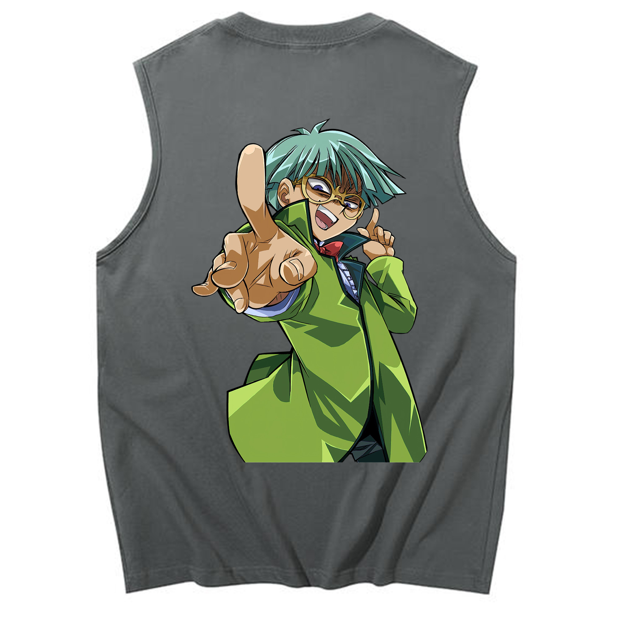（画像用） 遊☆戯☆王 Yu-Gi-Oh! コットン100％タンクトップ（背面プリント）